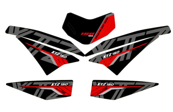 XTZ 150 DISEÑO EDITABLE