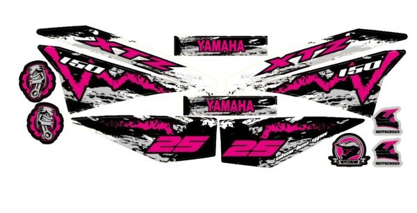 XTZ 150 DISEÑO EDITABLE