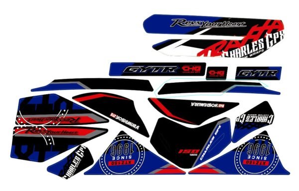 XTZ 150 DISEÑO EDITABLE