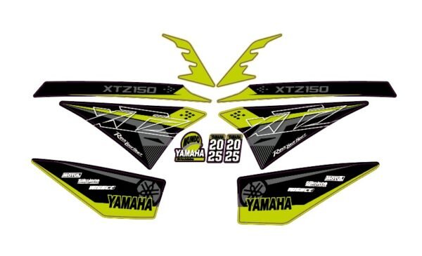 XTZ 150 DISEÑO EDITABLE