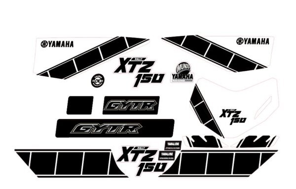 XTZ 150 DISEÑO EDITABLE
