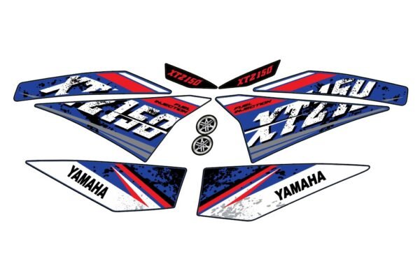 XTZ 150 DISEÑO EDITABLE