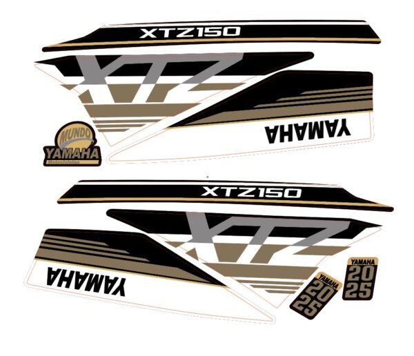 XTZ 150 DISEÑO EDITABLE