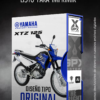XTZ 125 AZUL XTZ 125 DISEÑO EDITABLE