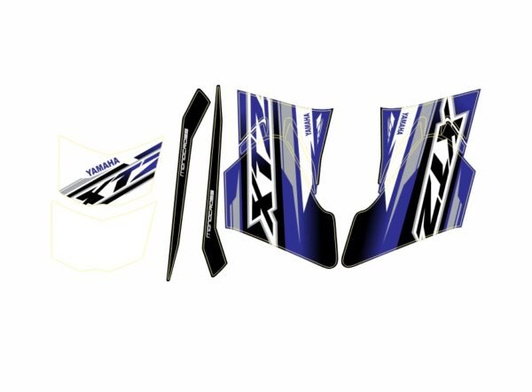 XTZ 125 AZUL XTZ 125 DISEÑO EDITABLE