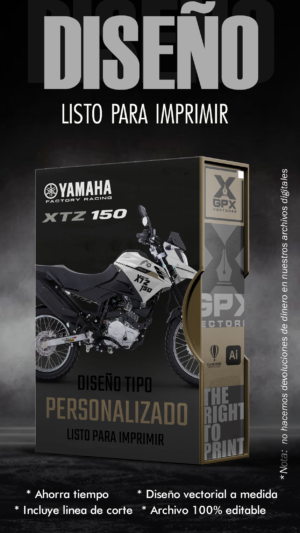 XTZ 150 ARMY 2 XTZ 150 DISEÑO EDITABLE