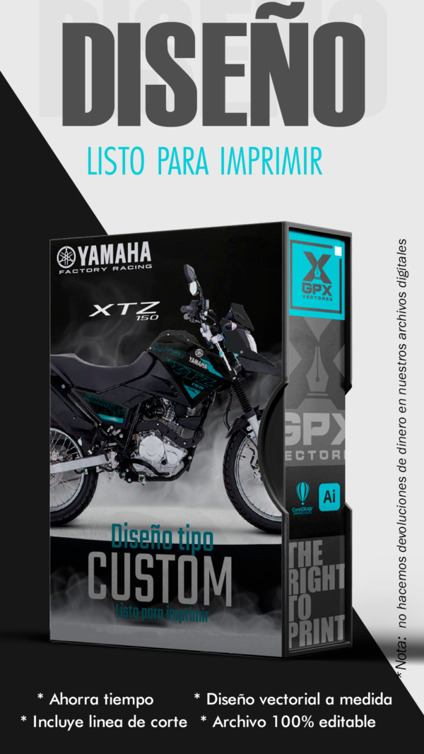 XTZ 150 galaxy XTZ 150 DISEÑO EDITABLE