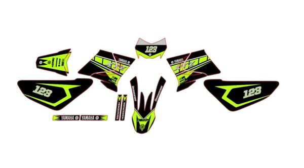 motocross XTZ 125 DISEÑO EDITABLE