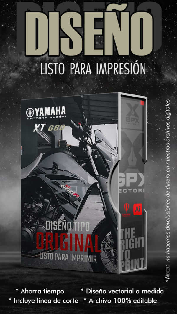 XT 660 DISEÑO EDITABLE