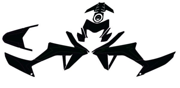 decal PLANTILLA VECTORIAL XR 300 TORNADO