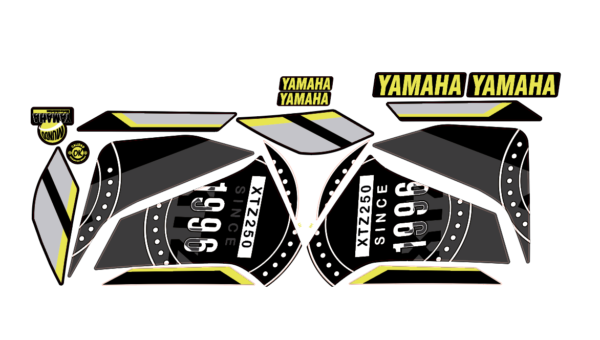 XTZ 250 DISEÑO EDITABLE