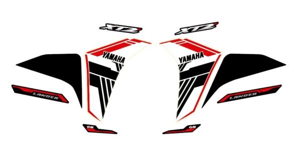 xtz 250 lander 2026 XTZ 250 DISEÑO EDITABLE