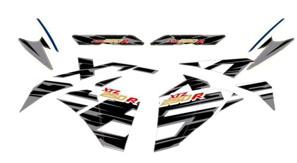 xtz 250 tipo 660 XTZ 250 DISEÑO EDITABLE